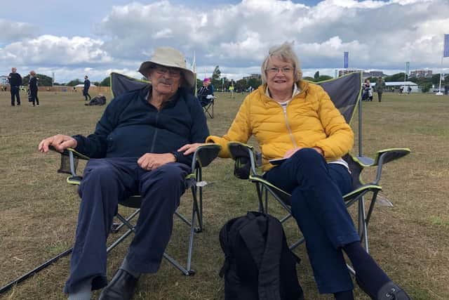 Anne, 76, and Derek, 83, Bramwell from Wiltshire