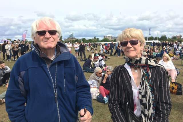 Southsea residents Brendan and Janet OMalley were both young children during the Second World War