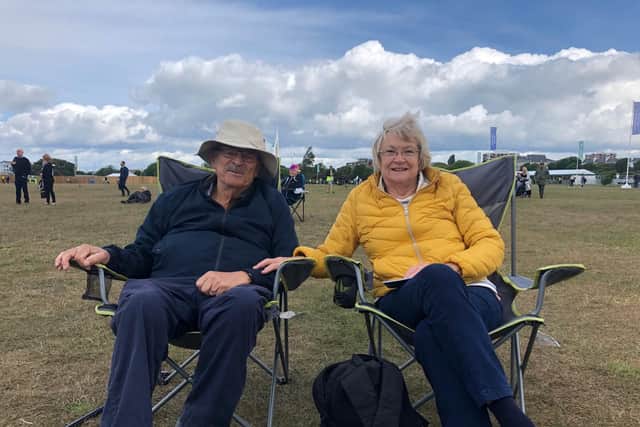 This is Anne, 76, and Derek, 83, Bramwell.