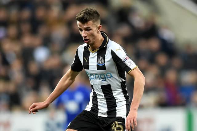Newcastle midfielder on loan at Accrington last season