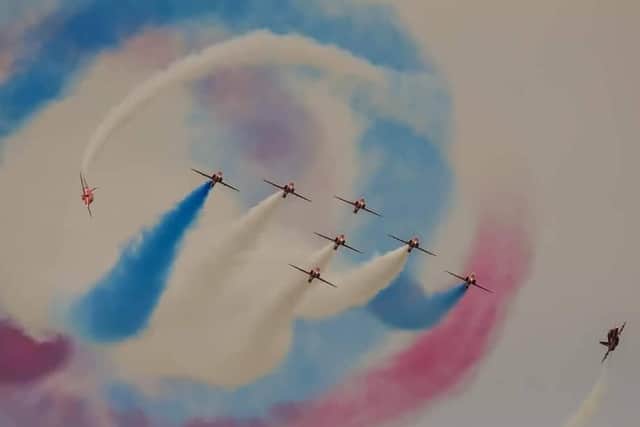 D-Day 75 Red Arrows Southsea. Picture: Amanda Morby