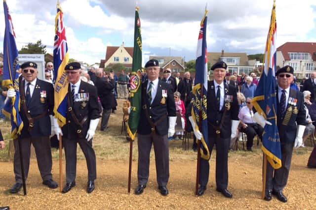 D-Day 75 at the Copp Memorial on Hayling Island Picture: Simon Carter