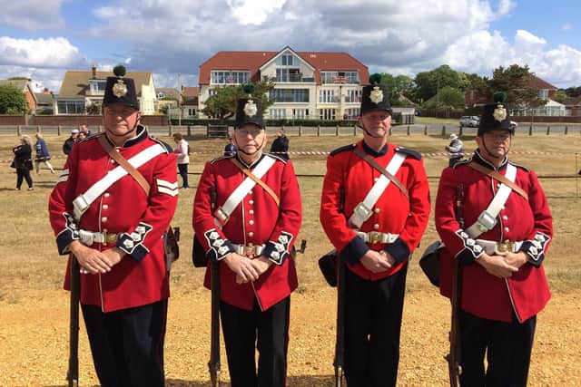 The Fort Cumberland Guard Society Picture: Simon Carter