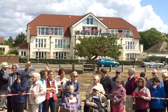 The audience at the commemoration on Hayling Picture: Simon Carter