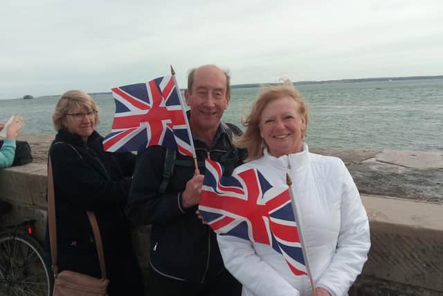 Eileen and Christopher Kenyon were keen to pay tribute to the departing veterans.