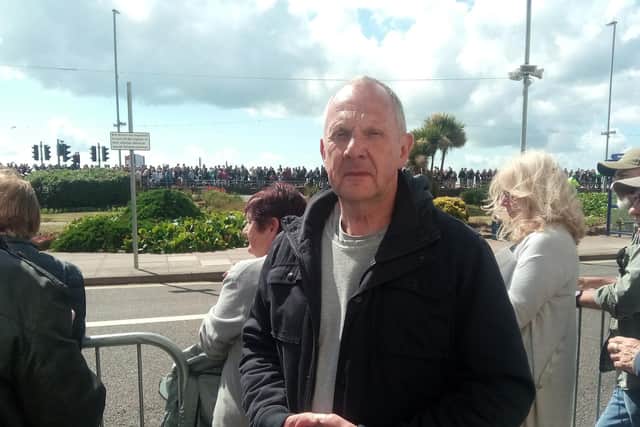 Phil Betts father, Bob Betts, was injured during the D-Day landings.