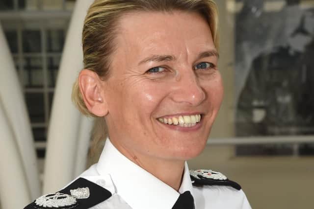 Deputy chief constable Sara Glen. Picture: Hampshire police/Jan Brayley