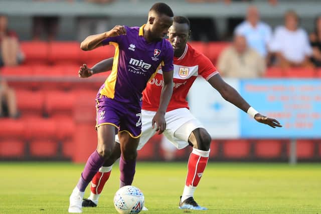 The former Pompey target left Bristol City after just one season to join Peterborough United for a seven-figure fee.