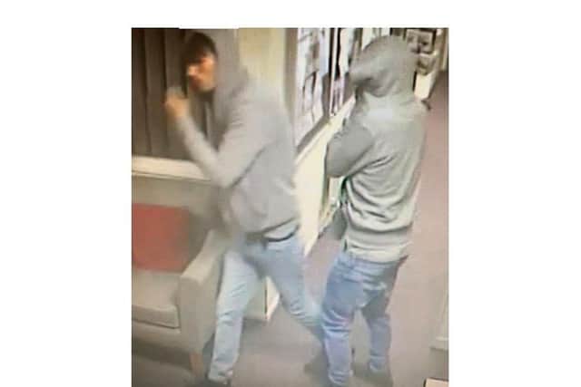 The pair being hunted by police