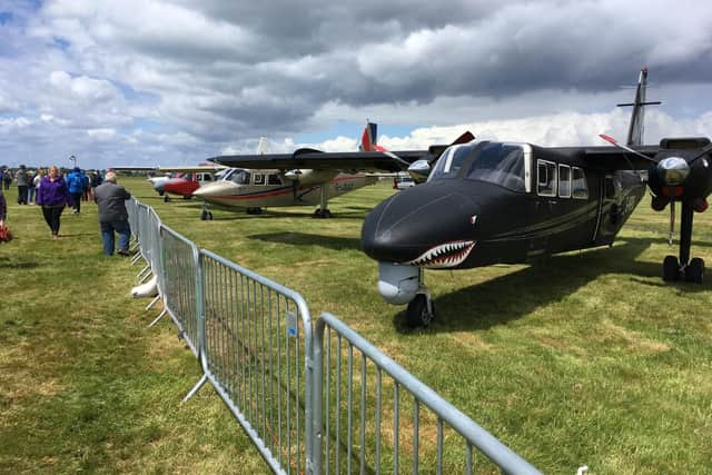 Some of the aircraft 
Picture: Steve Deeks