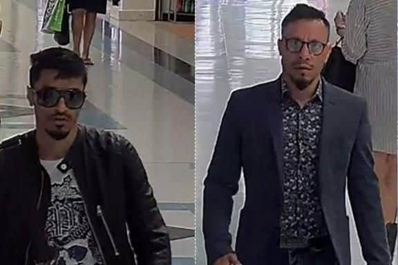 CCTV released after two pensioners in their 80s were targeted by thieves who stole 1,000 from the victims in Fareham Shopping Centre. Picture: Hampshire police
