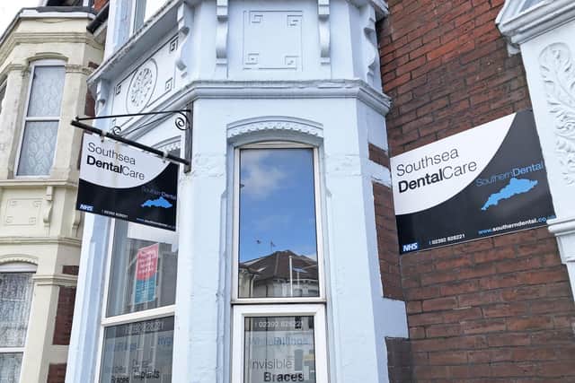 The dental surgery in Victoria Road North, Southsea, Portsmouth, which is set to close in mid-July after Southern Dental was taken over by Colosseum Dental Group in 2017. Photo: Ben Mitchell/PA Wire