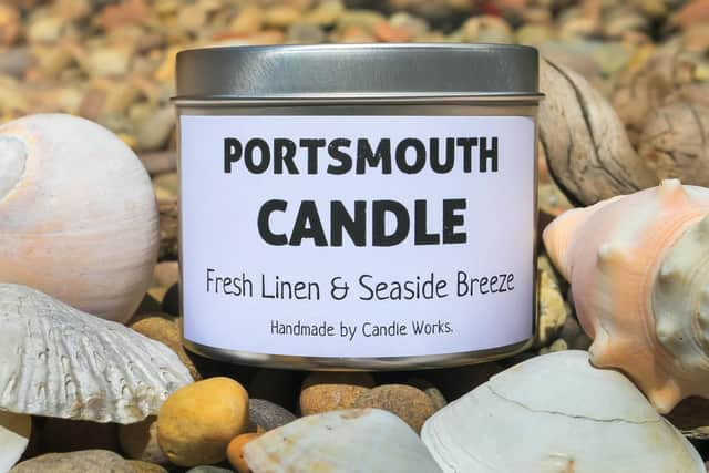 A close-up of the Portsmouth Candle. Picture: Jake Davies