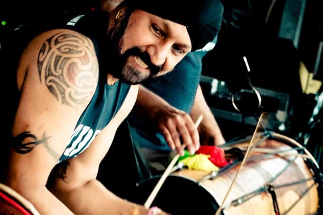 Johnny Kalsi, of bhangra drumming troupe The Dhol Foundation