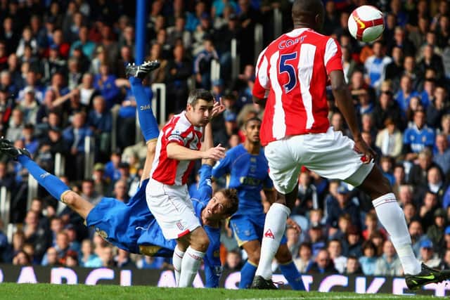 Often overlooked, but Crouchs effort against Stoke was a textbook example of the overhead/bicycle kick.