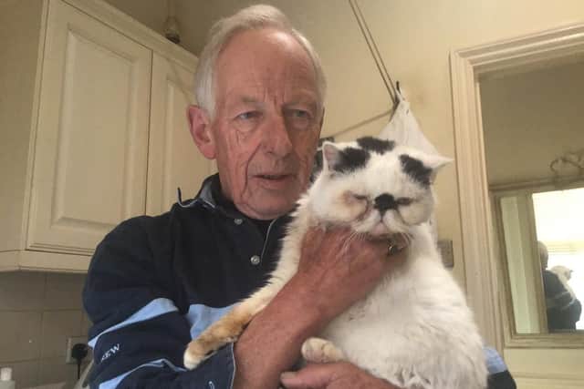Horace and his owner Colin King have been reunited after he was missing for three weeks from his Southsea home