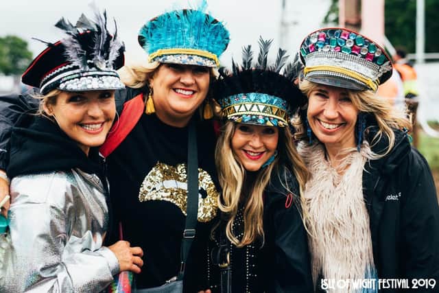 Festival-goers Picture: Jennifer McCord