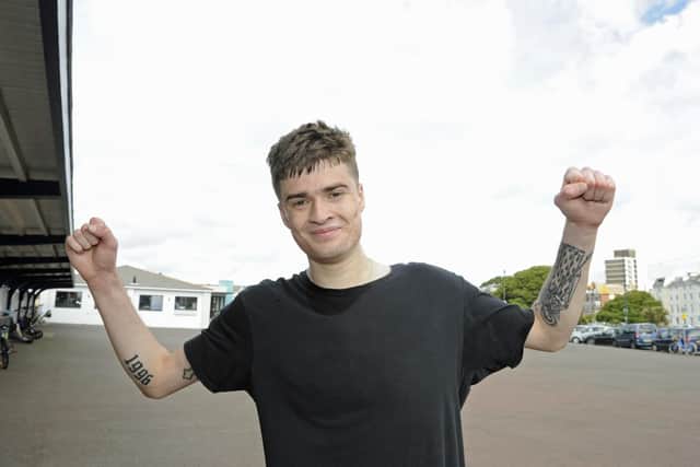 Will Henderson finished in first position at Southsea parkrun. Picture: Ian Hargreaves (160619-9)