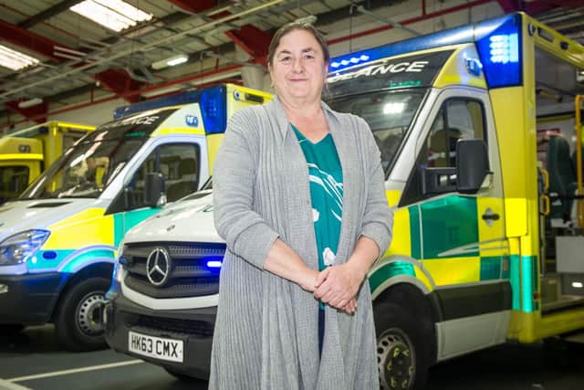 Susan Sheppard 62, suffered a cardiac arrest in a charity shop on Copnor Road - she's now met the paramedics who saved her life
Picture: Habibur Rahman