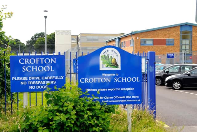 This school has signed up to the scheme and will be visited by drug detection dogs.