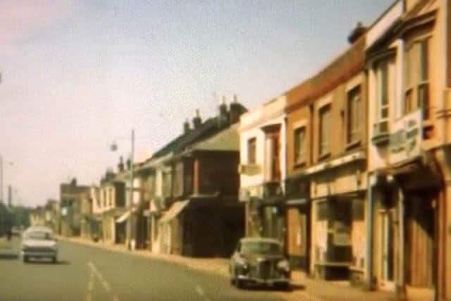 Lake Road looking west from the Tramway Arms. Picture: Tony West collection