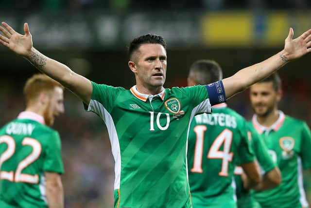 Former Republic of Ireland striker Robbie Keane