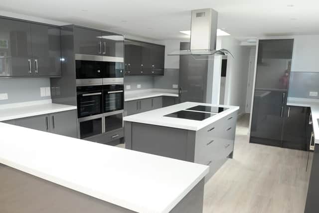 The new kitchen at Waterlooville Community Centre. Picture: Sarah Standing (200619-1219)