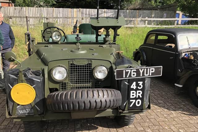 A Land Rover Series 1 86" SAS owned by Peter Stevens