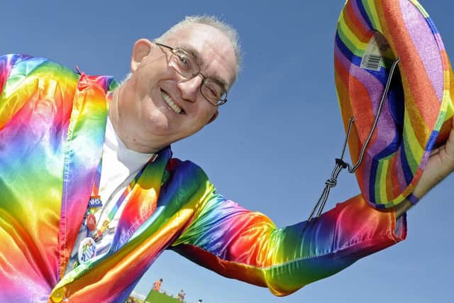 John Roskilly at Portsmouth Pride. Picture: Ian Hargreaves  (220619-4)