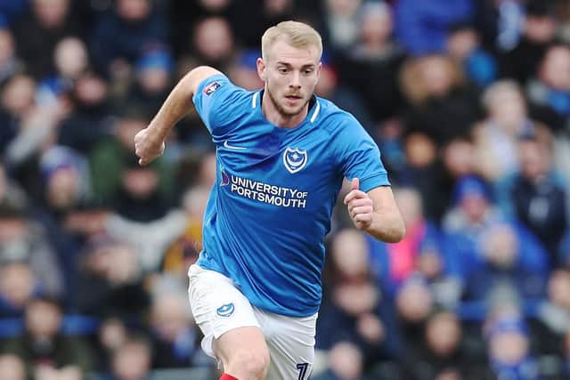 Sidelined until the new year with a knee injury. His long-term absence could prompt Pompey to bring in another central defender.