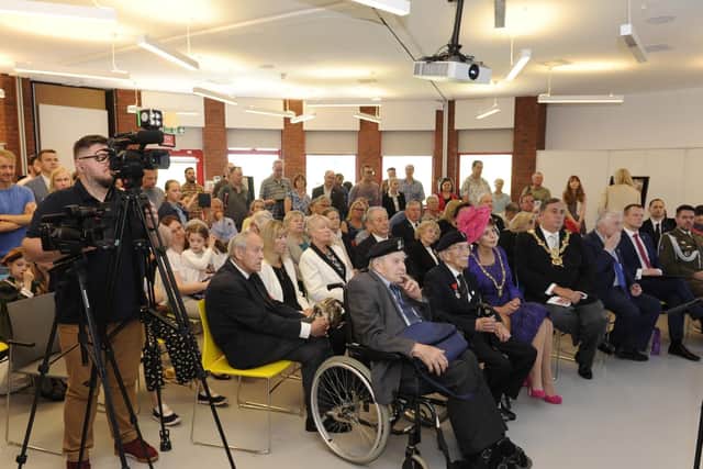 Guests watching on at the Polish D-Day Story event at the D-Day Story in Southsea. Picture: Ian Hargreaves (220619-6)