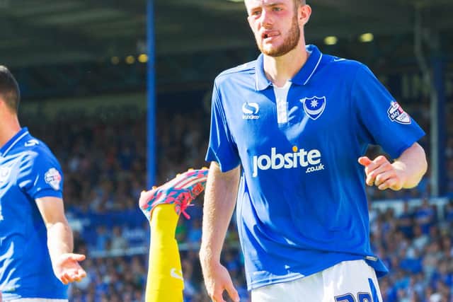 Matt Clarke made his debut during Pompey's first game of the League Two 2015/16 season on August 8, 2015, against Dagenham & Redbridge at Fratton Park.
