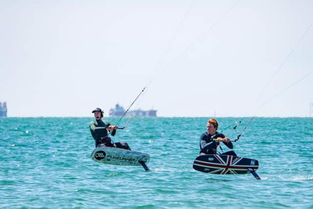 Kitesurfing Armada Festival 2019 on Hayling Island. Picture: Tony Salisbury