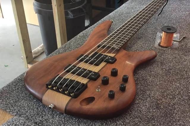 One of the items stolen from Kouga Guitars in Gosport