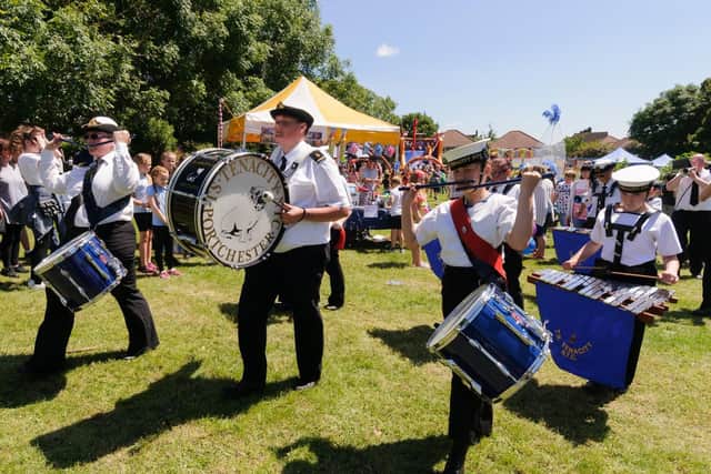 Paulsgrove and Wymering Carnival. T.S. Tenacity Marching Band. Picture: Duncan Shepherd