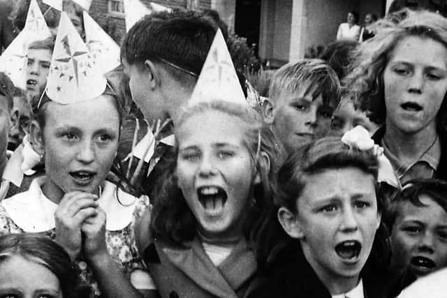 One of the pictures in an anonymous package sent to The News. Did you send it and can anyone put names to the faces?