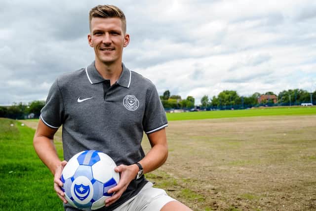 Pompey completed the signing of Paul Downing on Friday. Picture: Colin Farmery/ Portsmouth FC