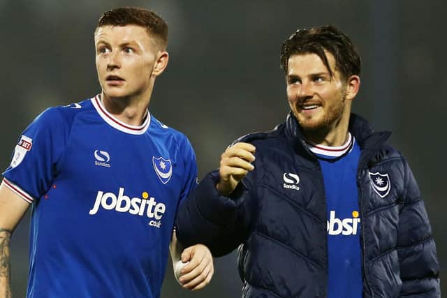 Dion Donohue, left, and Matty Kennedy. Picture: Joe Pepler