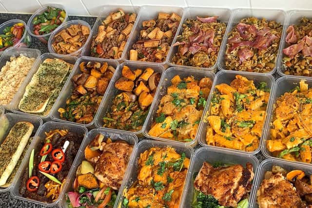 Some of Ruby Eats' meals