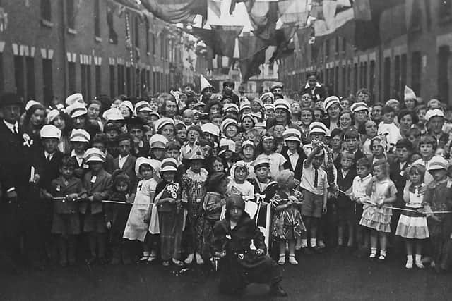 It's possible this picture of children celebrating George V's Silver Jubilee in June 1935 was taken in Boulton Road, Southsea, but I can't be certain.