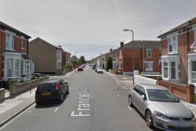 The assault happened in Francis Avenue. Picture: Google Maps