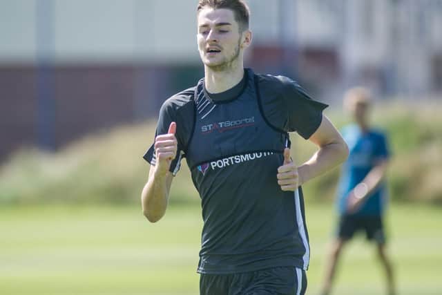 The youngster returned after signing his first pro deal