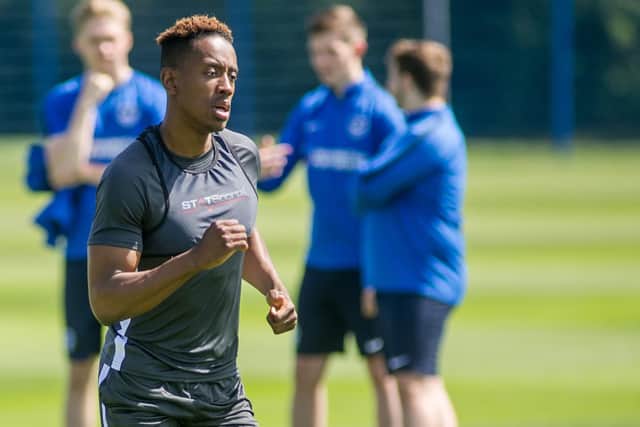 In-demand Jamal Lowe's attitude impressed Kenny Jackett upon his return to pre-season training. Picture: Habibur Rahman