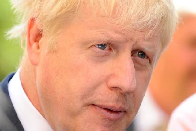 Boris Johnson was seen at The Queens Hotel in Southsea, on Thursday, June 27.Picture: Sarah Standing (270619-9904)