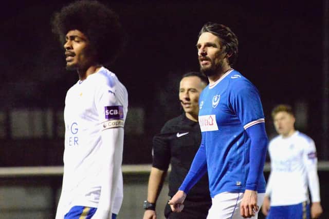 Jonathan Douglas played a one game for Pompey reserves during the 2017-18 season. Picture: Colin Farmery