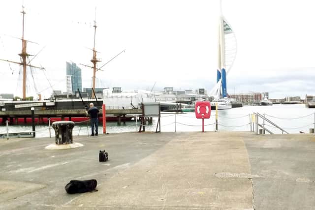 Where the railway joined South Railway Jetty before 1941.