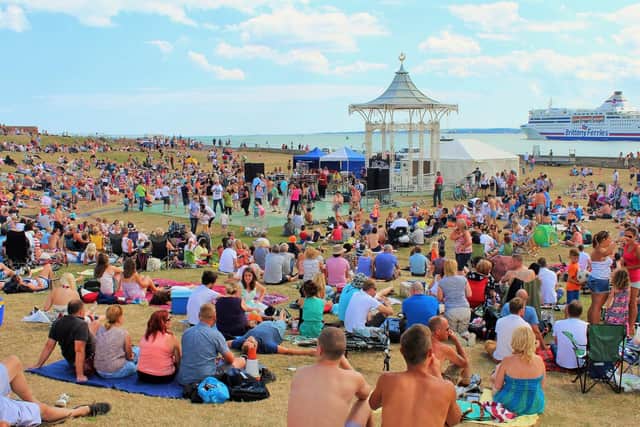 The Banstand at Southsea. Picture: Joseph Sheridan.