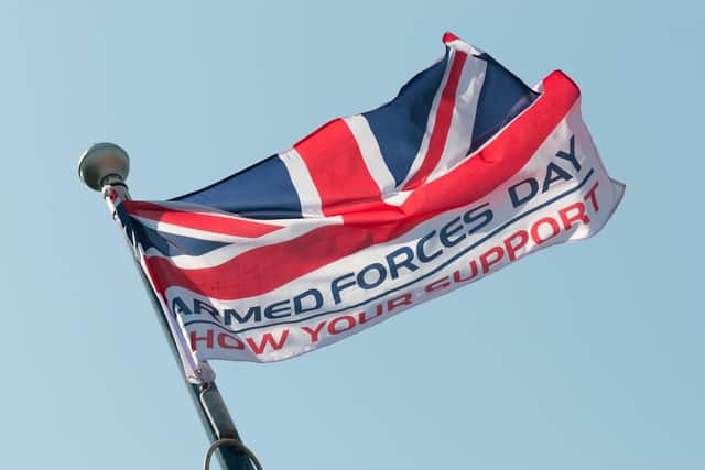 The Armed Forces Day flag