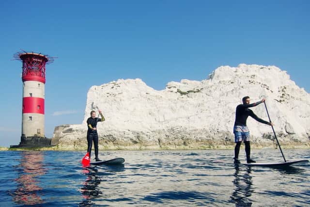 Go paddleboarding