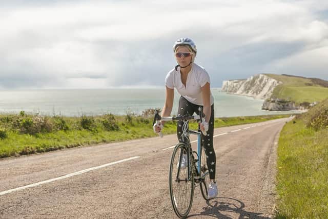 Enjoy stunning views on a bike ride
